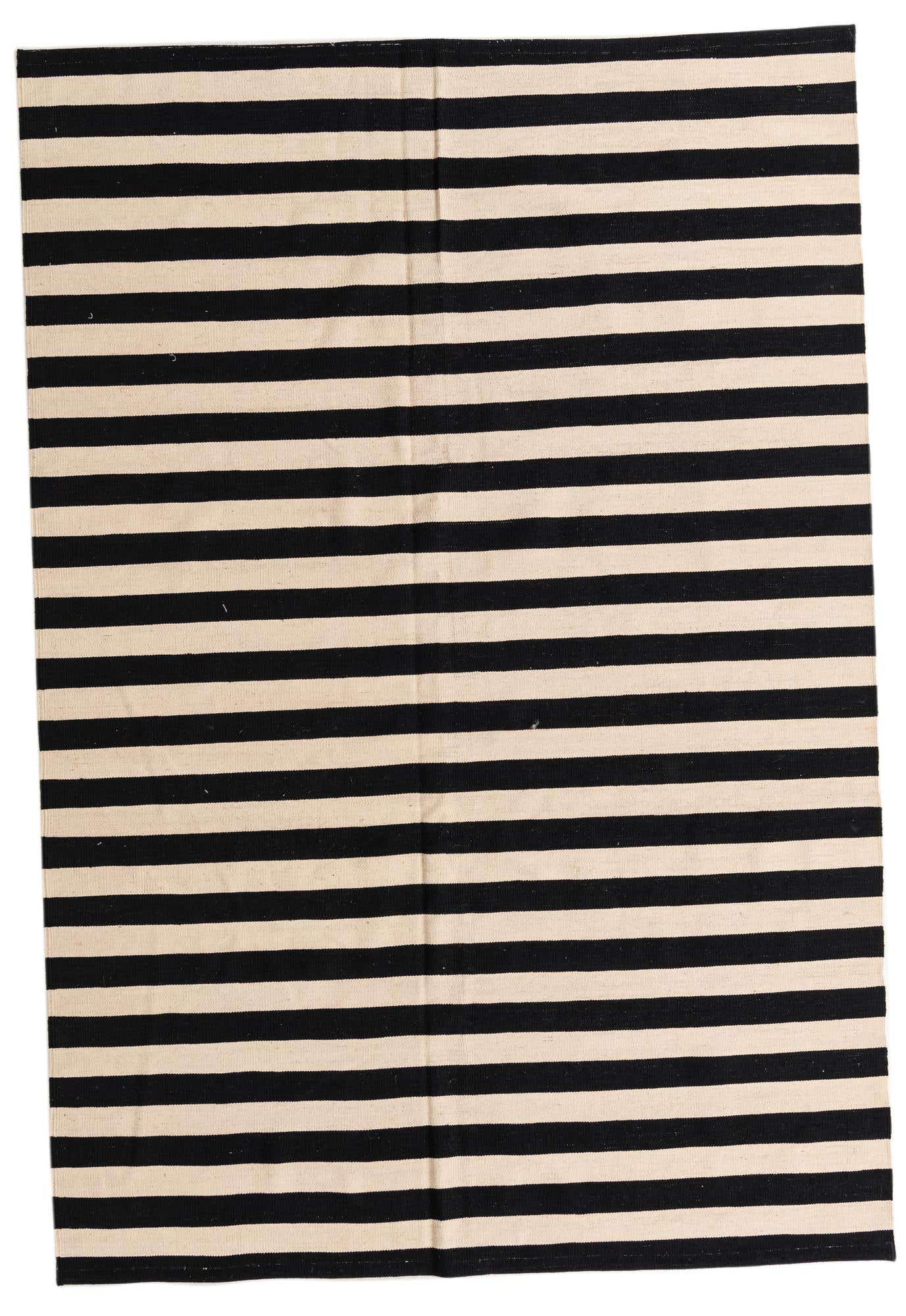 6' 9 x 9' 11 Hand Woven Kilim Modern Wool Rug
