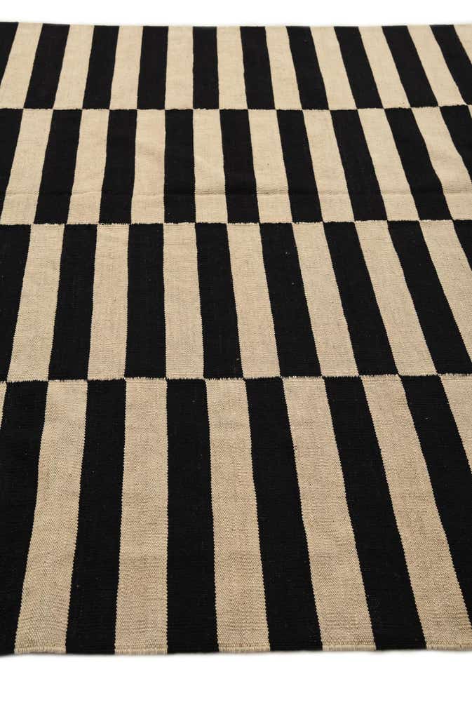6' 6 x 9' 10 Hand Woven Kilim Modern Wool Rug
