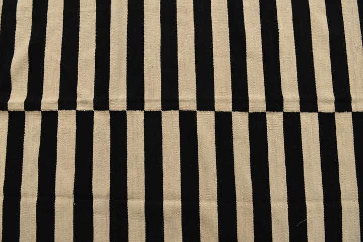 8' 3 x 10' 9 Hand Woven Kilim Modern Wool Rug