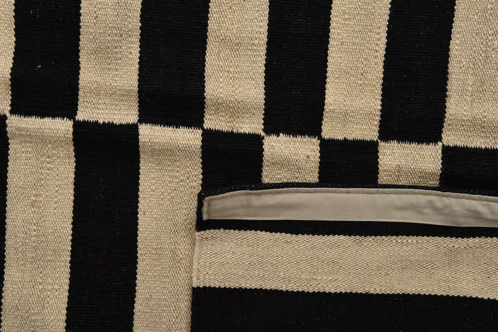 8' 3 x 10' 9 Hand Woven Kilim Modern Wool Rug