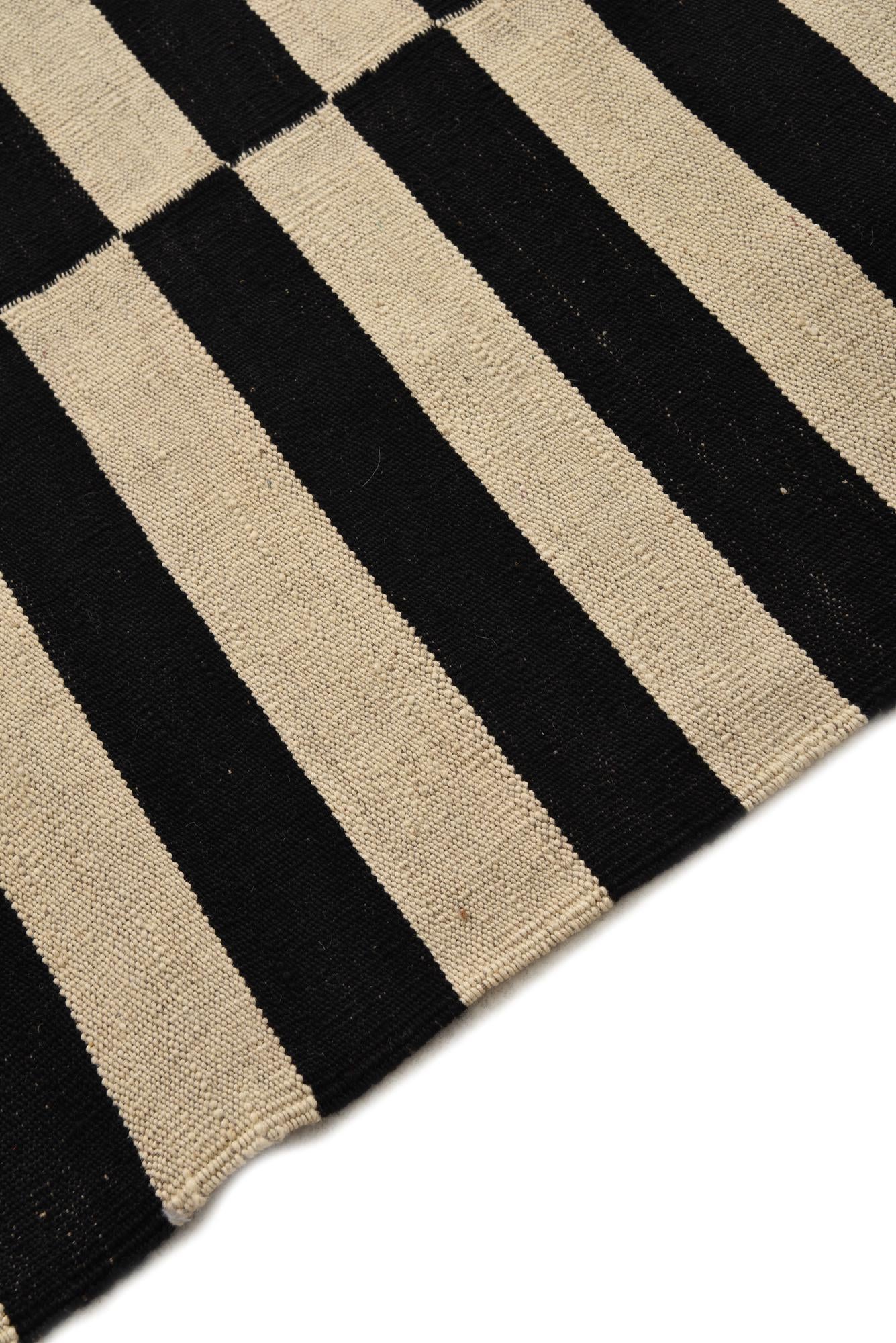 5' 8 x 7' 9 Hand Woven Kilim Modern Wool Rug