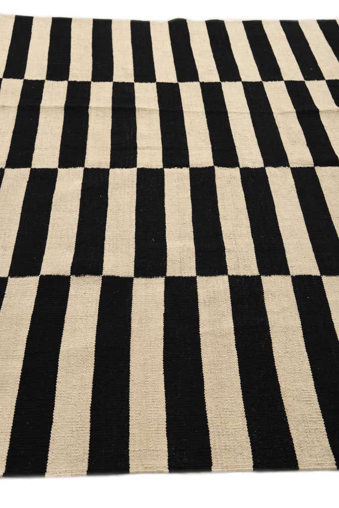 5' 8 x 7' 11 Hand Woven Kilim Modern Wool Rug