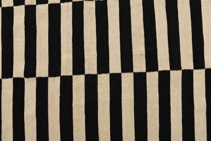 5' 8 x 7' 11 Hand Woven Kilim Modern Wool Rug