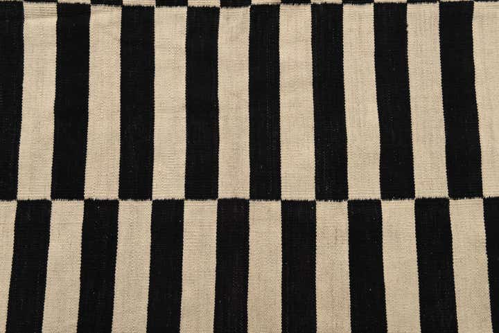 5' 7 x 7' 10 Hand Woven Kilim Modern Wool Rug