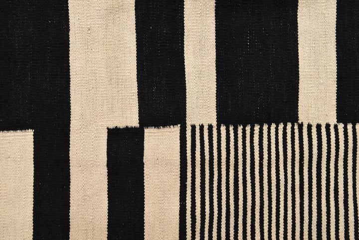5' 8 x 7' 9 Hand Woven Kilim Modern Wool Rug