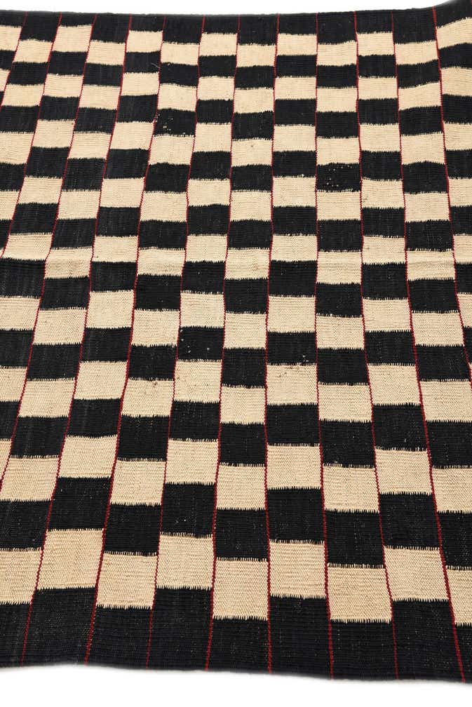 4' 3 x 5' 10 Hand Woven Kilim Modern Wool Rug