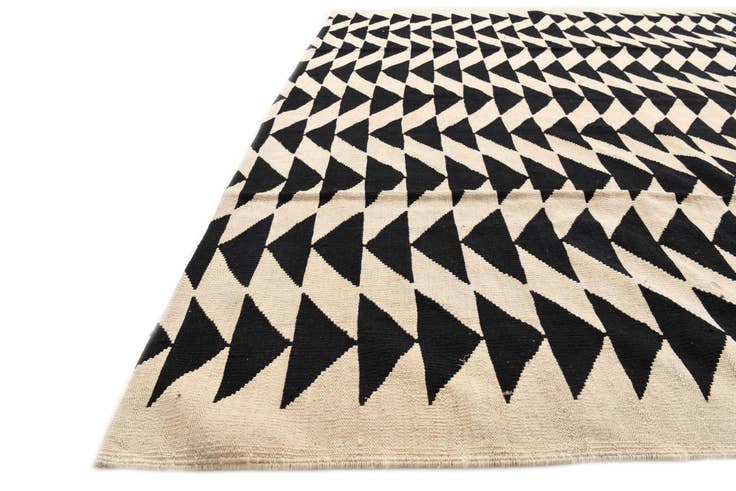 Detail image of 8' 3 x 10' Hand Woven Kilim Modern Wool Rug