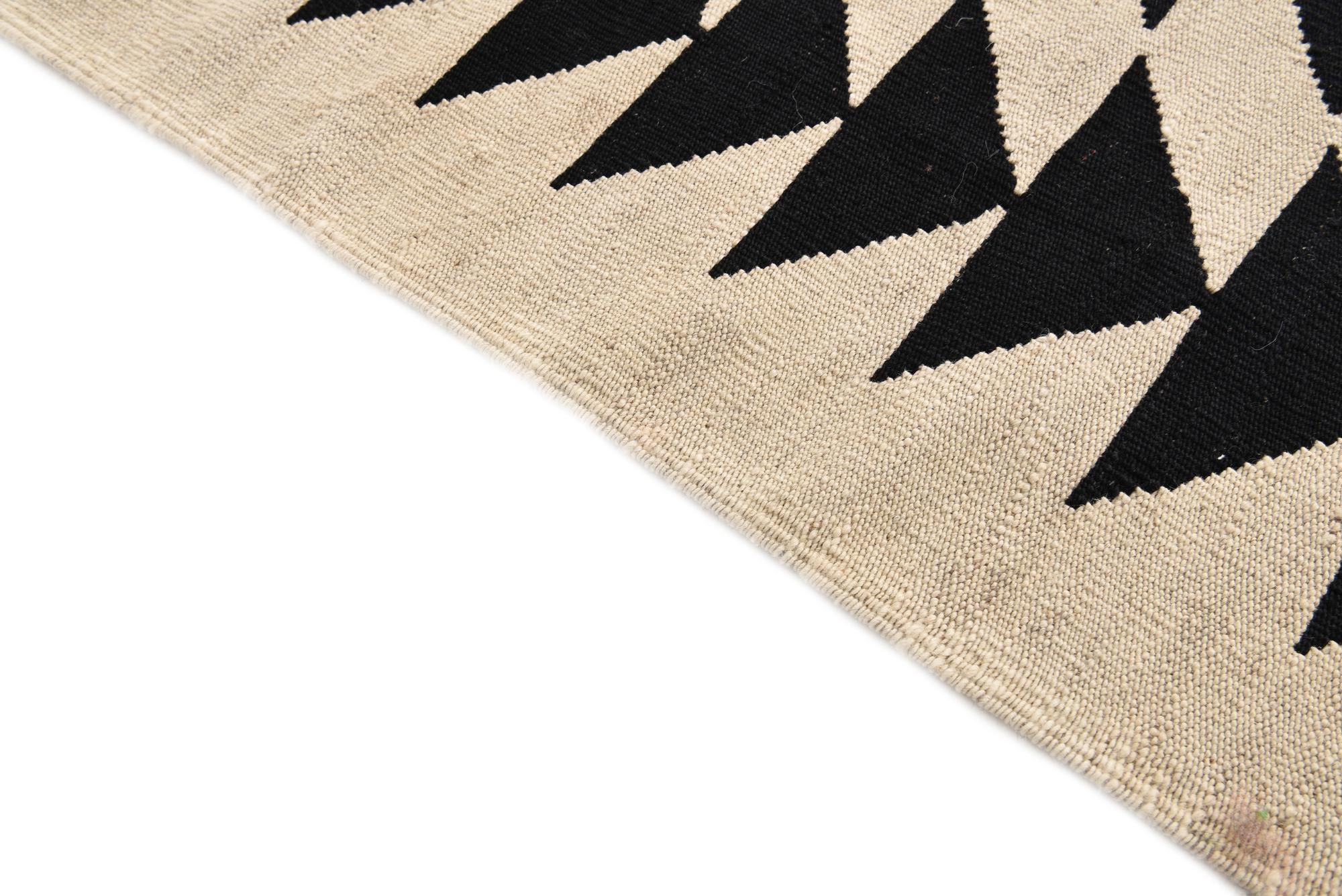 8' 3 x 10' Hand Woven Kilim Modern Wool Rug