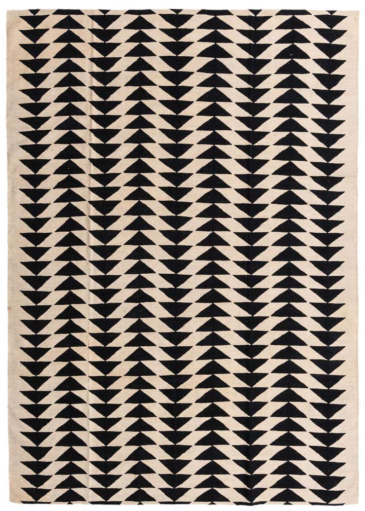 8' 3 x 10' Hand Woven Kilim Modern Wool Rug