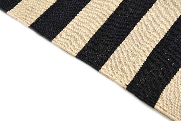 3' 4 x 4' 10 Hand Woven Kilim Modern Wool Rug