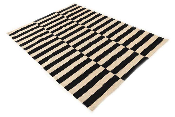 4' 2 x 6' Hand Woven Kilim Modern Wool Rug