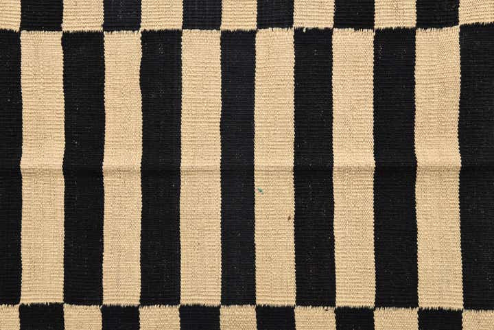 4' 2 x 5' 10 Hand Woven Kilim Modern Wool Rug