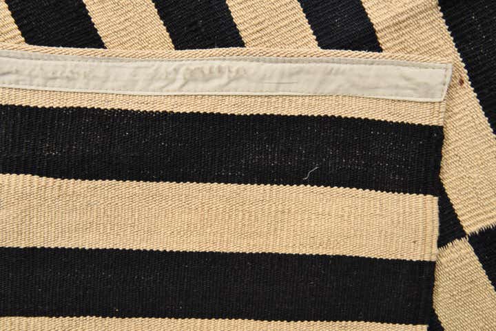 4' 2 x 5' 10 Hand Woven Kilim Modern Wool Rug