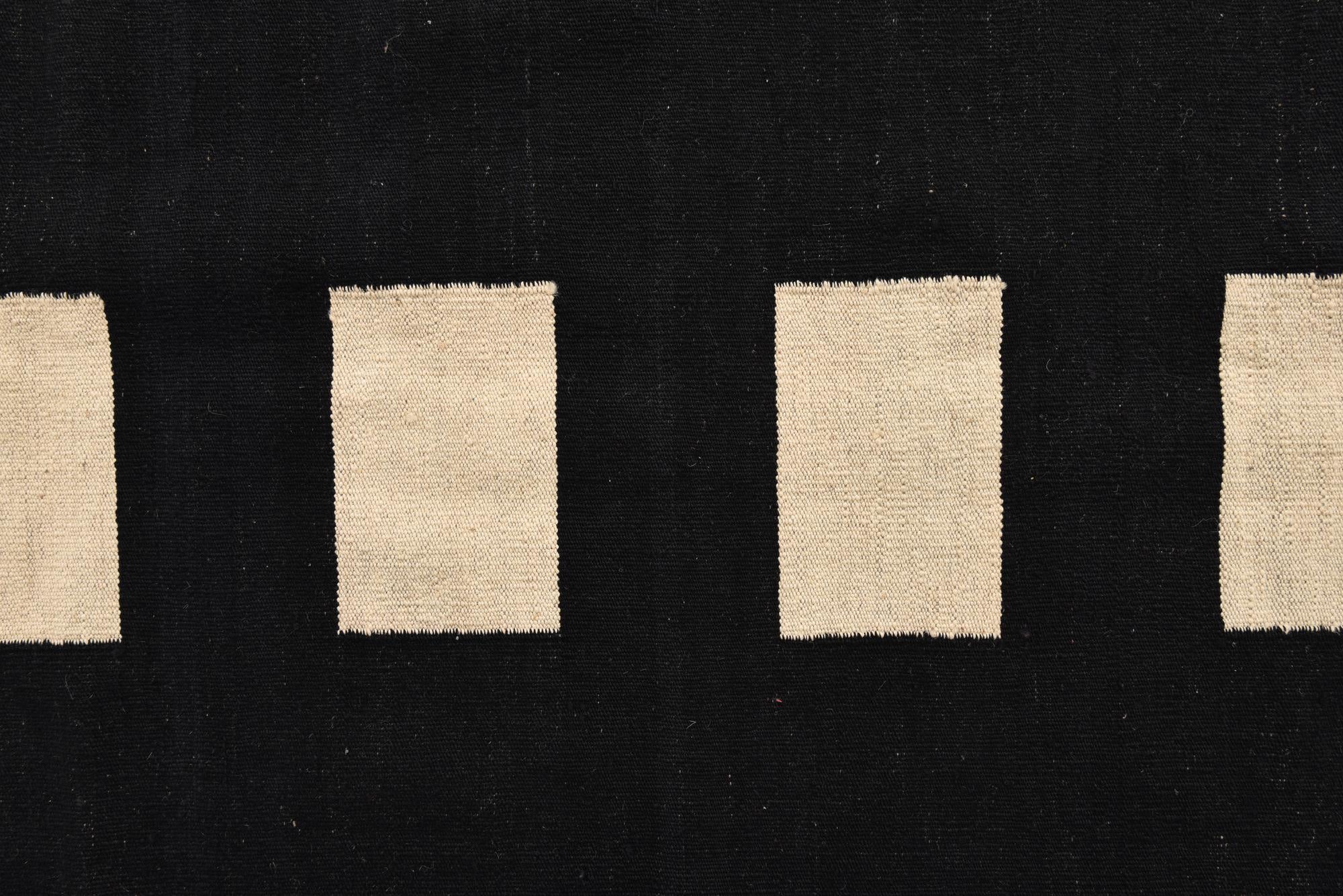 8' 6 x 9' 7 Hand Woven Kilim Modern Wool Rug