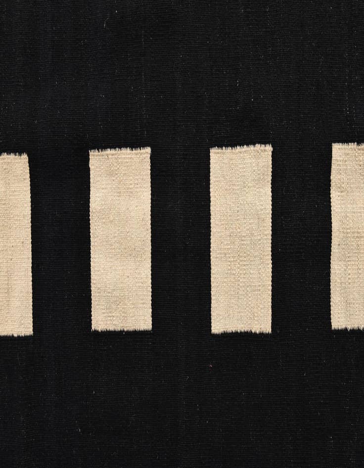 Detail image of 8' 6 x 9' 7  Hand Woven Kilim Modern Wool Rug