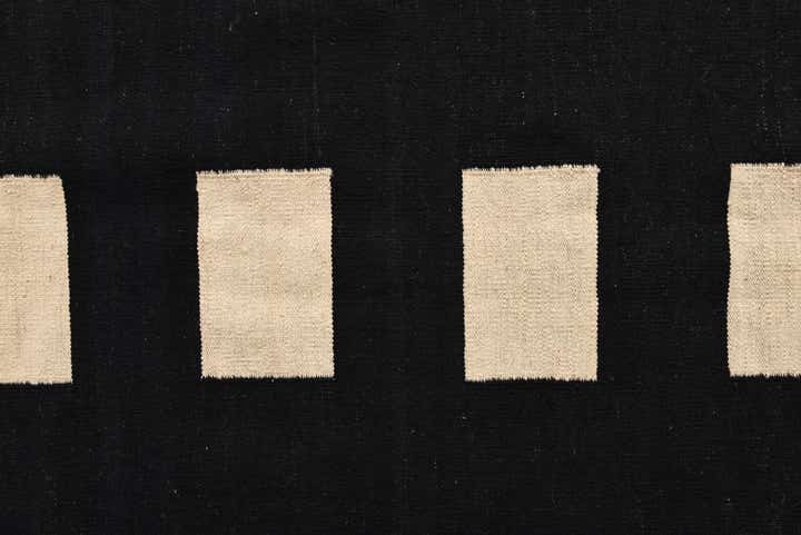 8' 6 x 9' 7 Hand Woven Kilim Modern Wool Rug