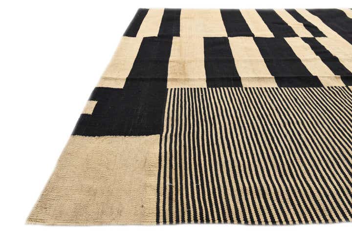 5' 10 x 7' 8 Hand Woven Kilim Modern Wool Rug