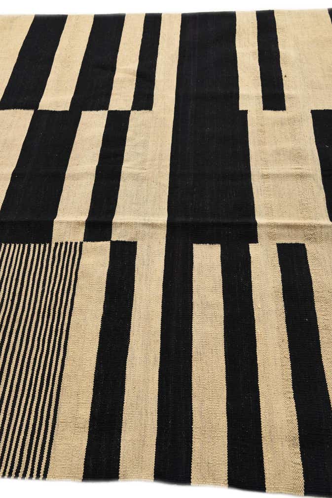 5' 10 x 7' 8 Hand Woven Kilim Modern Wool Rug