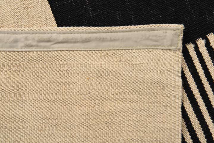 6' 7 x 9' 8 Hand Woven Kilim Modern Wool Rug