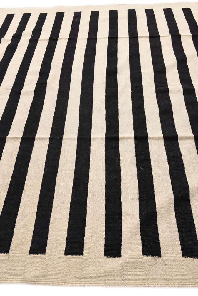 8' 4 x 9' 8 Hand Woven Kilim Modern Wool Rug