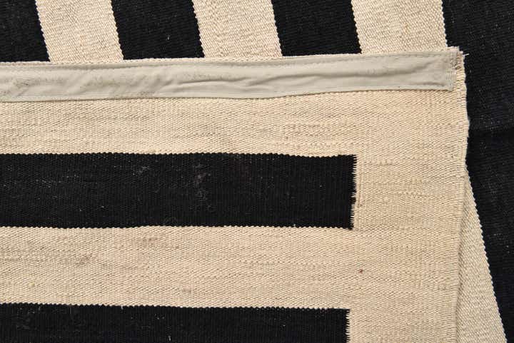 8' 4 x 9' 8 Hand Woven Kilim Modern Wool Rug