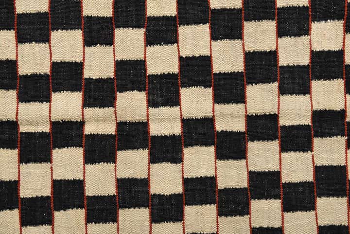 5' 8 x 7' 7 Hand Woven Kilim Modern Wool Rug