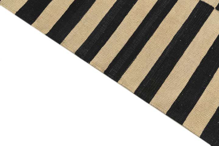4' 3 x 5' 10 Hand Woven Kilim Modern Wool Rug