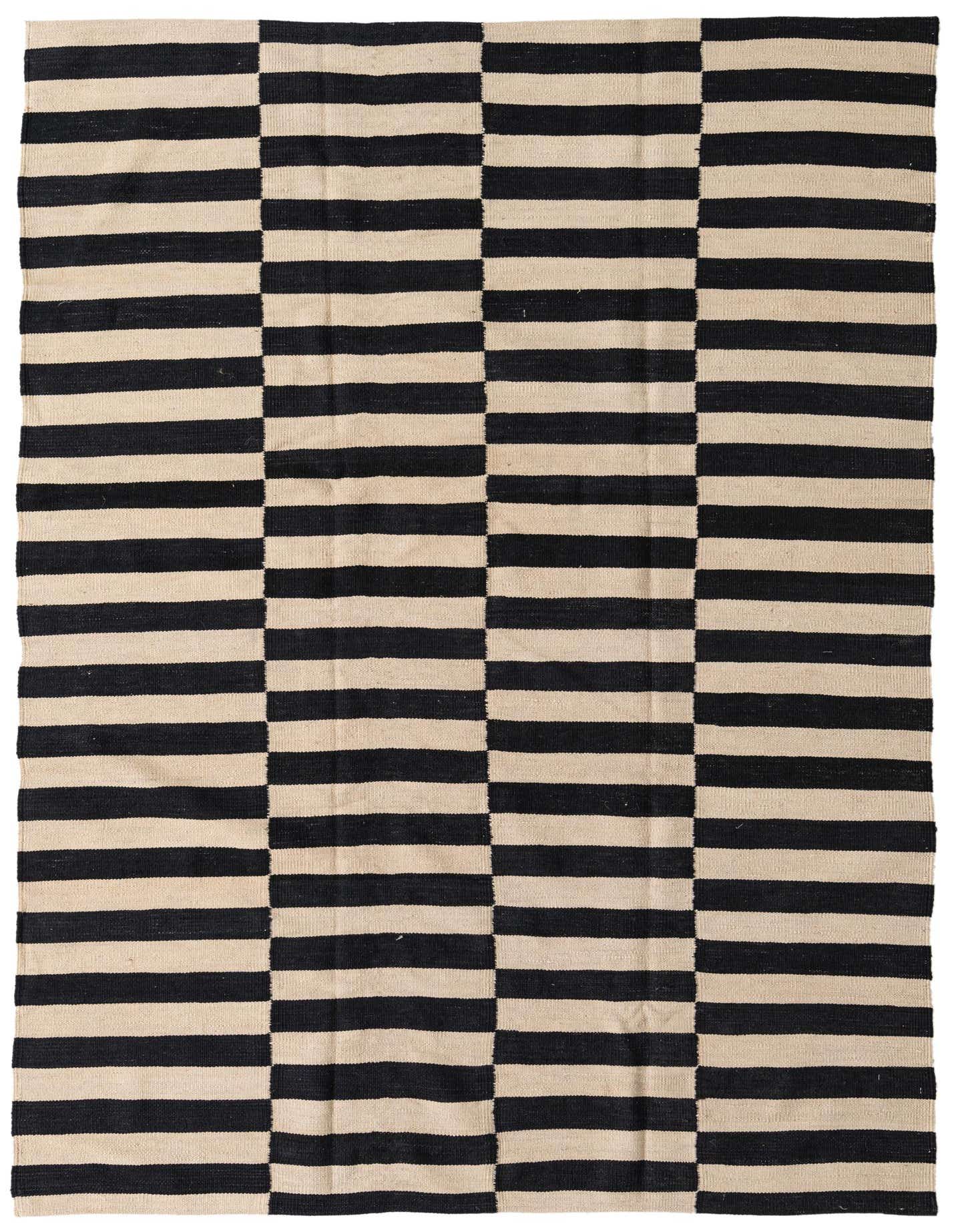 5' 5 x 7' 7 Hand Woven Kilim Modern Wool Rug
