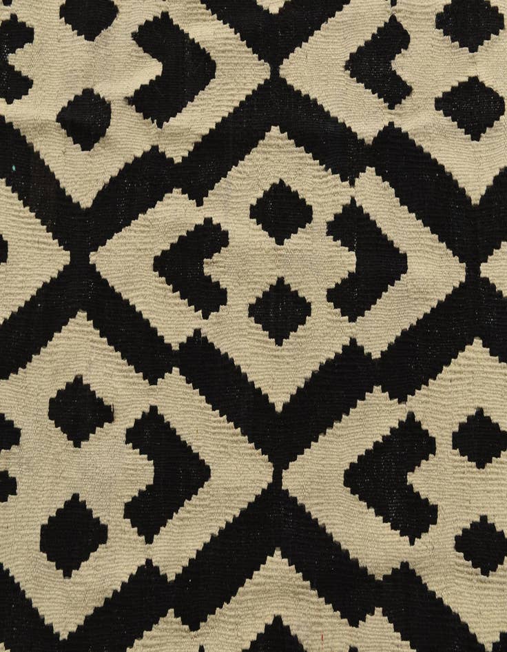 Detail image of 7' x 9' 5  Hand Woven Kilim Modern Wool Rug