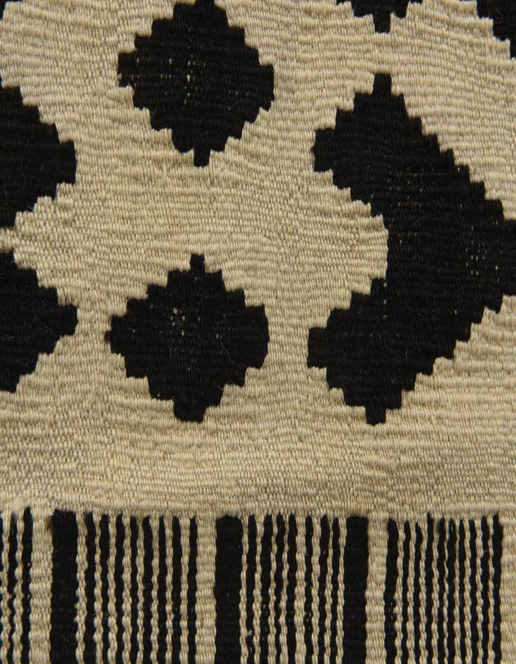 Detail image of 7' x 9' 5  Hand Woven Kilim Modern Wool Rug
