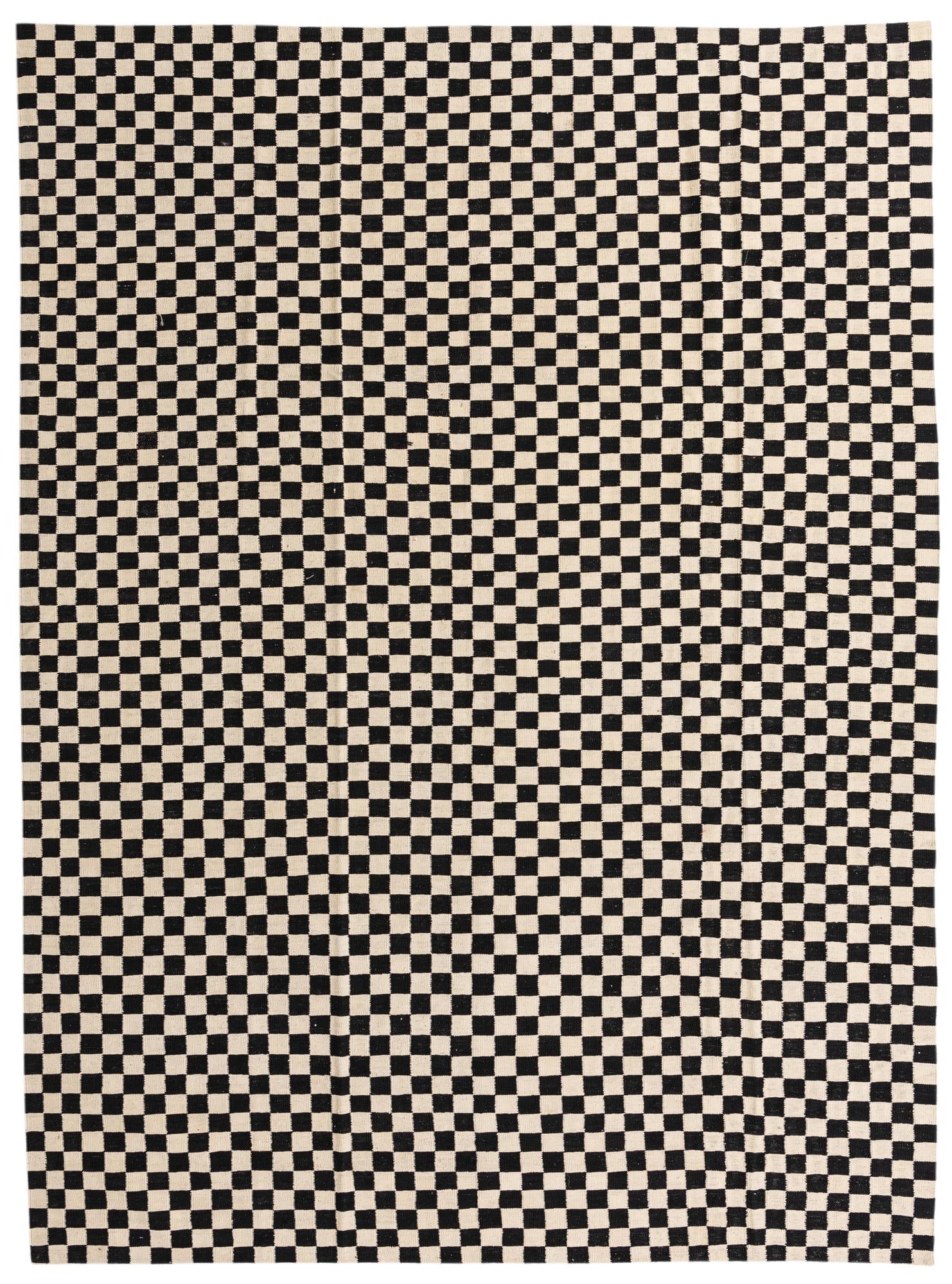 8' 6 x 11' 6 Hand Woven Kilim Modern Wool Rug