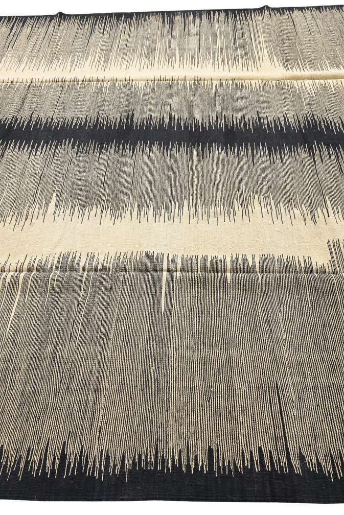 8' 1 x 9' 8 Hand Woven Kilim Modern Wool Rug
