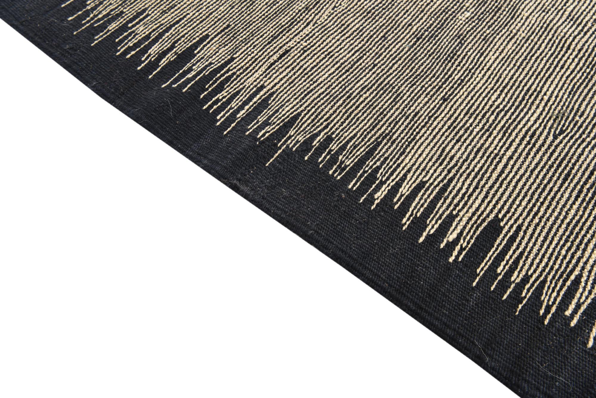 245cm x 295cm Hand Woven Kilim Modern Wool Rug