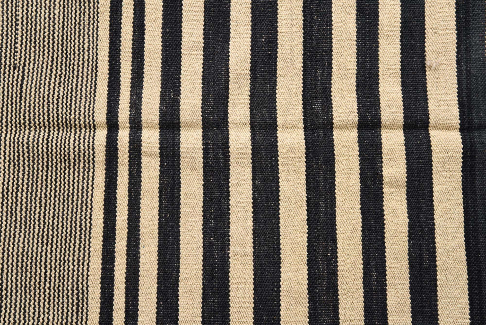125cm x 175cm Hand Woven Kilim Modern Wool Rug