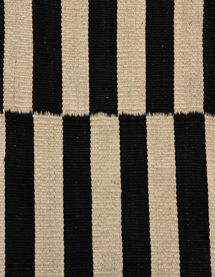 Detail image of 4' 2 x 6'  Hand Woven Kilim Modern Wool Rug