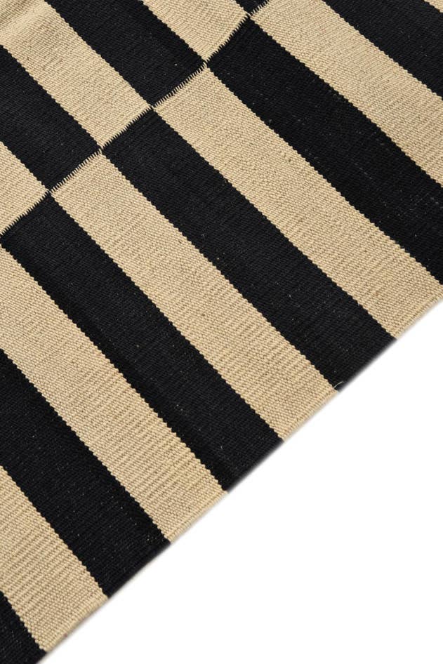 Detail image of 3' 2 x 5' Hand Woven Kilim Modern Wool Rug