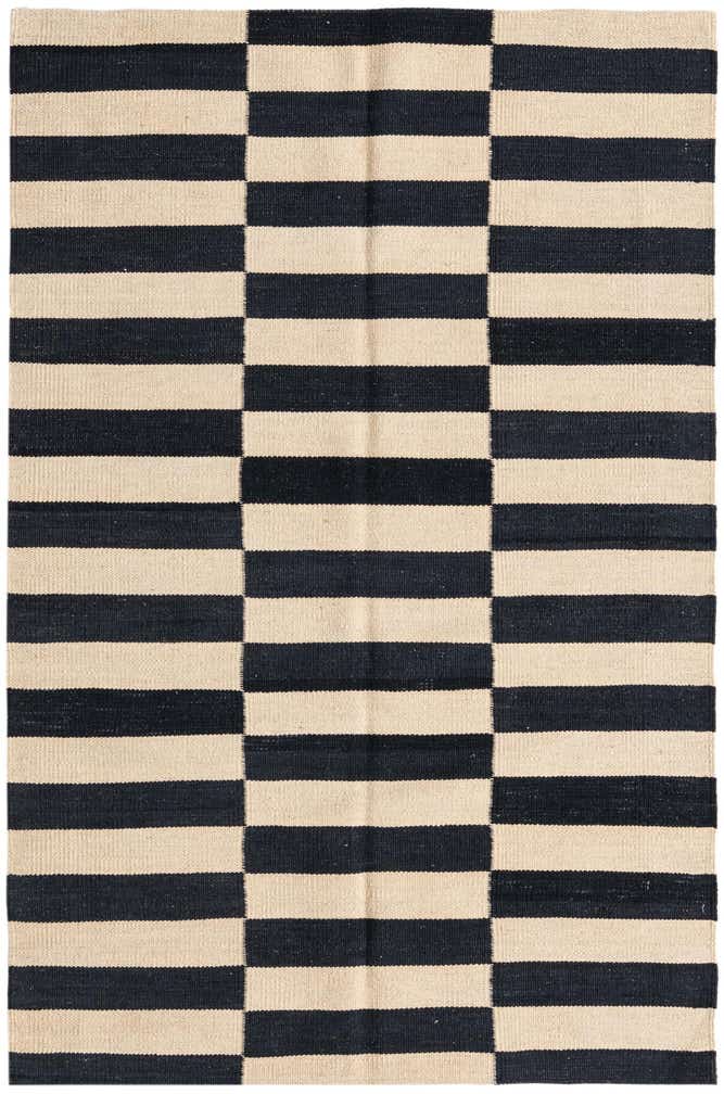 3' 2 x 5' Hand Woven Kilim Modern Wool Rug