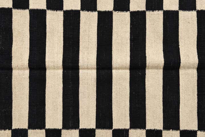 4' 3 x 5' 10 Hand Woven Kilim Modern Wool Rug