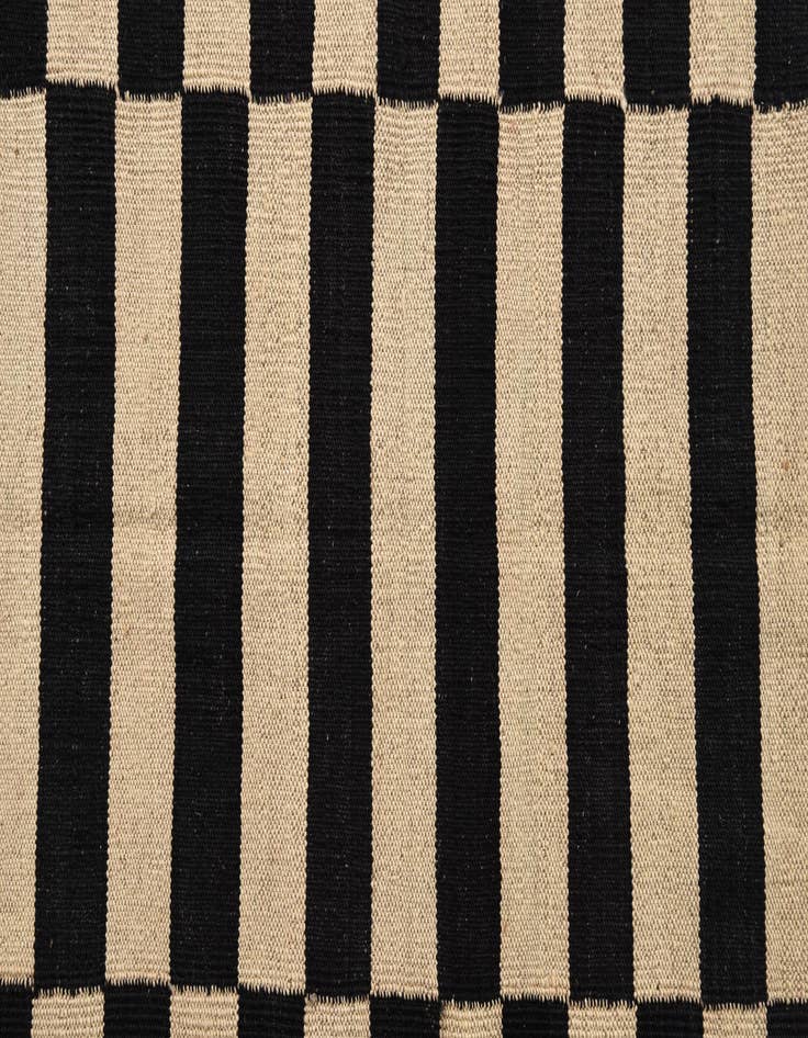 Detail image of 4' 4 x 5' 10  Hand Woven Kilim Modern Wool Rug