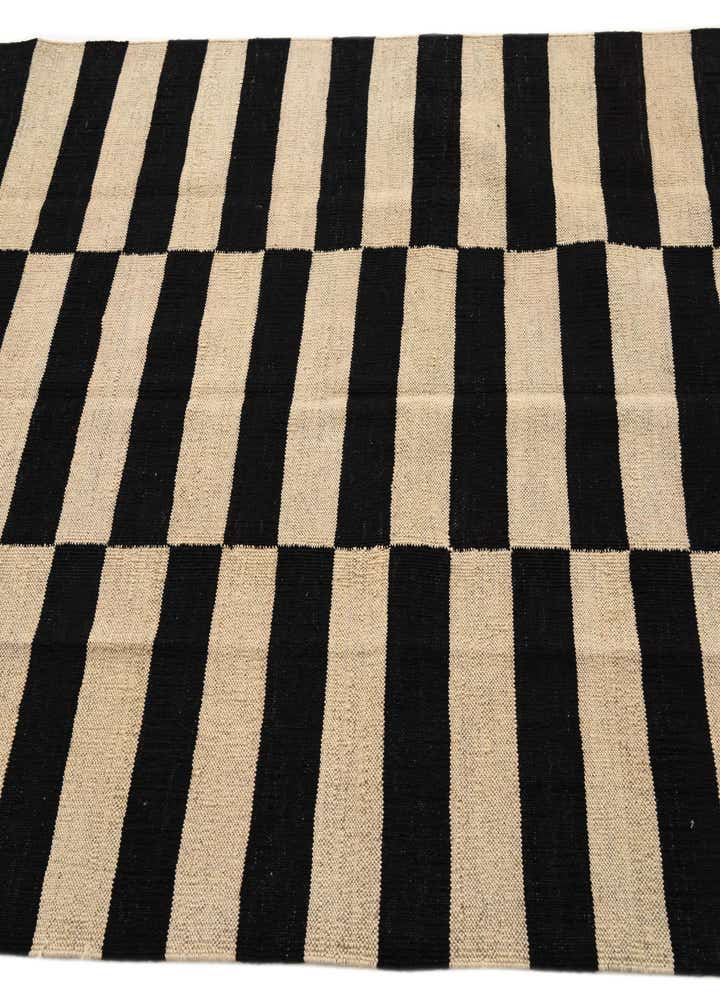 4' 3 x 5' 10 Hand Woven Kilim Modern Wool Rug