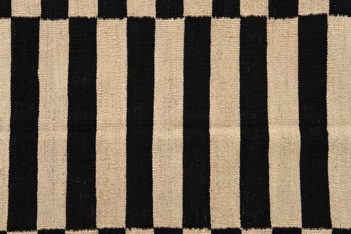 4' 3 x 5' 10 Hand Woven Kilim Modern Wool Rug