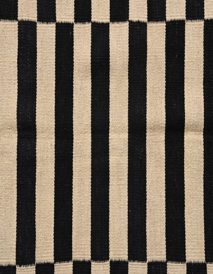 Detail image of 4' 2 x 5' 10  Hand Woven Kilim Modern Wool Rug