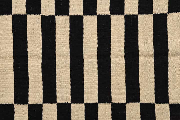 4' 2 x 6' Hand Woven Kilim Modern Wool Rug