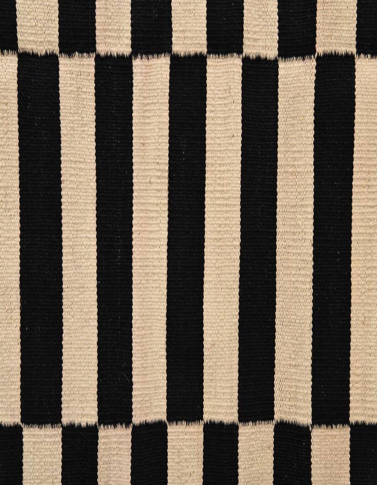 Detail image of 4' 1 x 5' 11  Hand Woven Kilim Modern Wool Rug