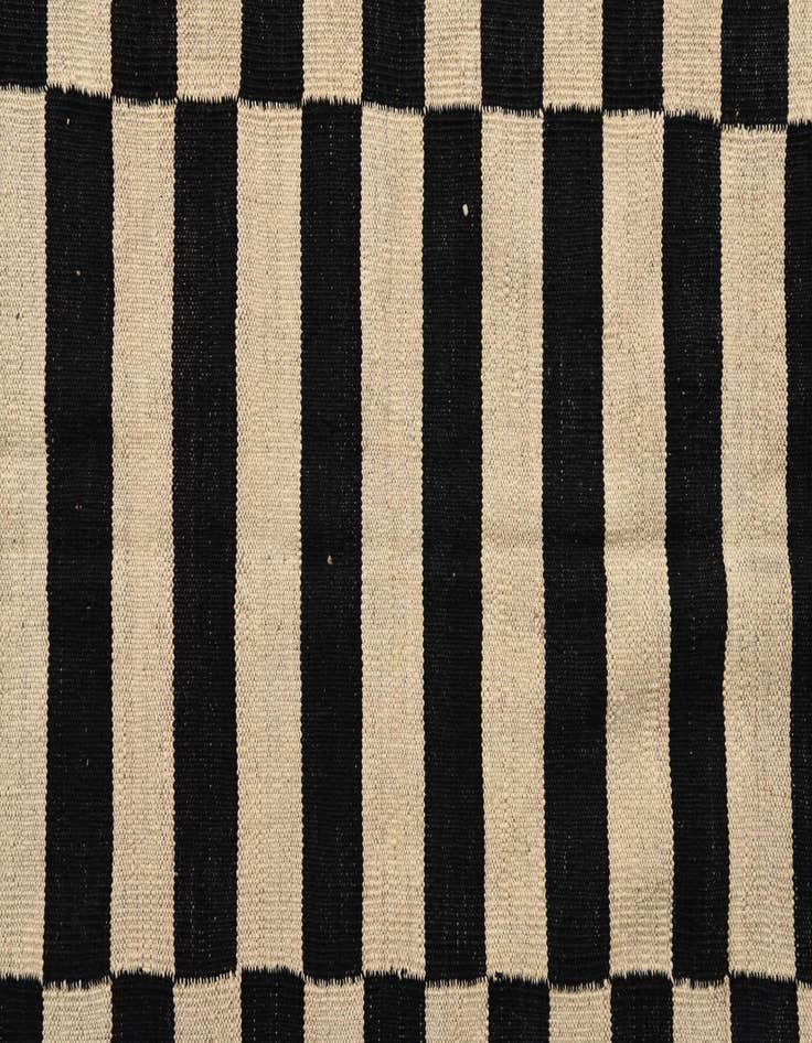 Detail image of 4' 2 x 5' 11  Hand Woven Kilim Modern Wool Rug