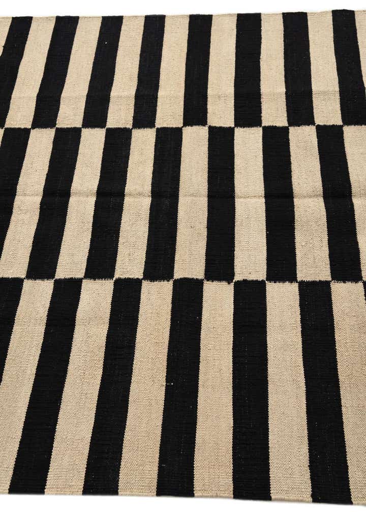 4' 3 x 5' 10 Hand Woven Kilim Modern Wool Rug