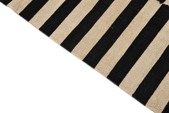 4' 3 x 5' 10 Hand Woven Kilim Modern Wool Rug