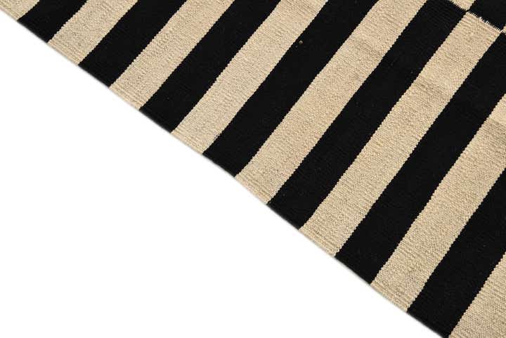 4' 3 x 5' 11 Hand Woven Kilim Modern Wool Rug