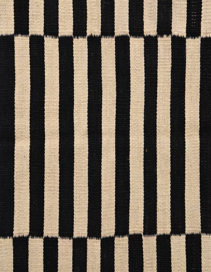 Detail image of 3' 6 x 6' 4  Hand Woven Kilim Modern Wool Rug