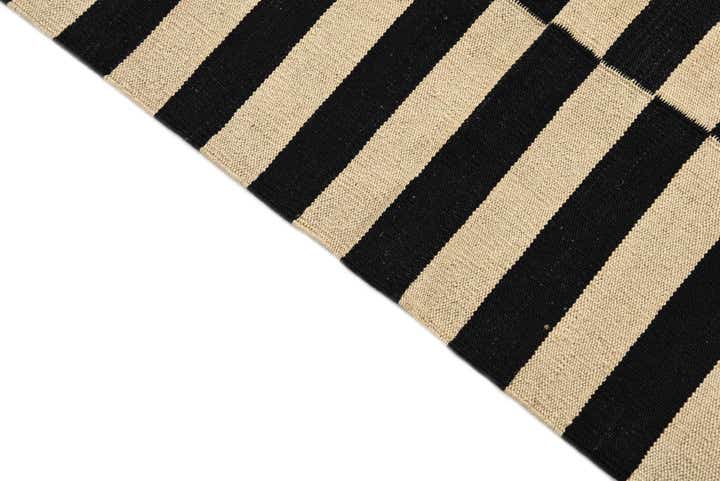 3' 5 x 4' 10 Hand Woven Kilim Modern Wool Rug